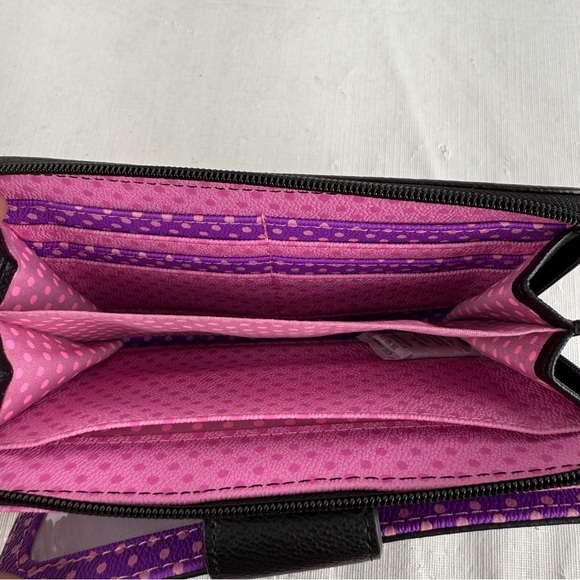 Disney Parks So Sweet Clutch Wristlet Wallet NWOT Mickey Minni - Picture 10 of 11